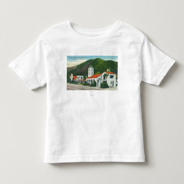 Exterior View of the Motel Inn Toddler T-shirt (Front)