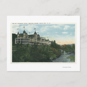 Exterior View of the Mount Pleasant Hotel # 2 Postcard