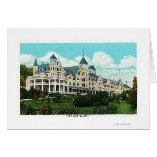 Exterior View of the Mount Pleasant Hotel Cards (Front Horizontal)