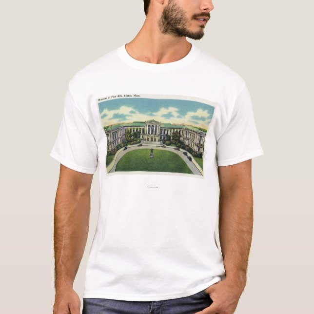 Exterior View of the Museum of Fine Arts # 2 T-Shirt (Front)