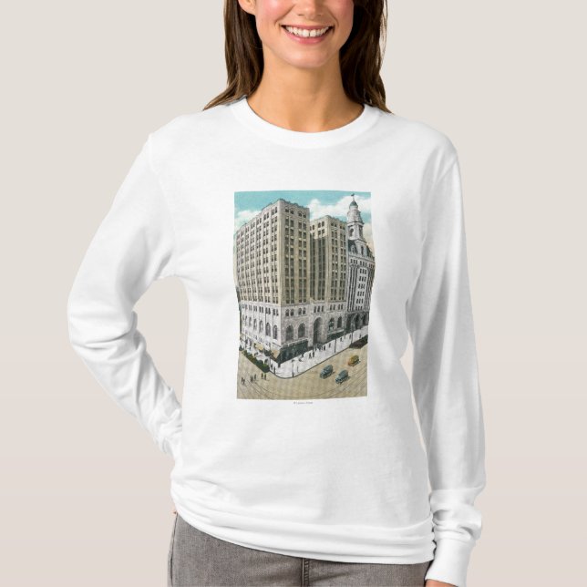 Exterior View of the National Savings Bank T-Shirt (Front)