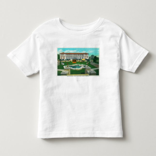 Exterior View of the New Atascadero Inn Bungalow Toddler T-shirt (Front)