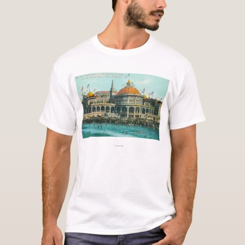 Exterior View of the New Casino from the Beach T_Shirt