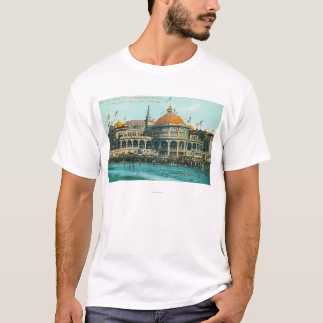 Exterior View of the New Casino from the Beach T-Shirt (Front)