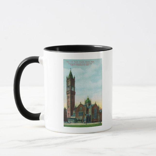 Exterior View of the New Old South Church Mug (Left)