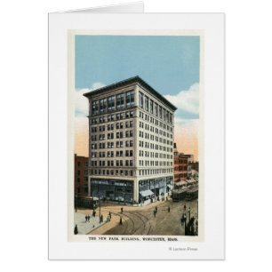 Exterior View of the New Park Building Cards