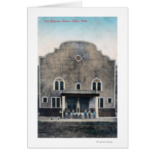 Exterior View of the New Ridgeway Theatre Cards