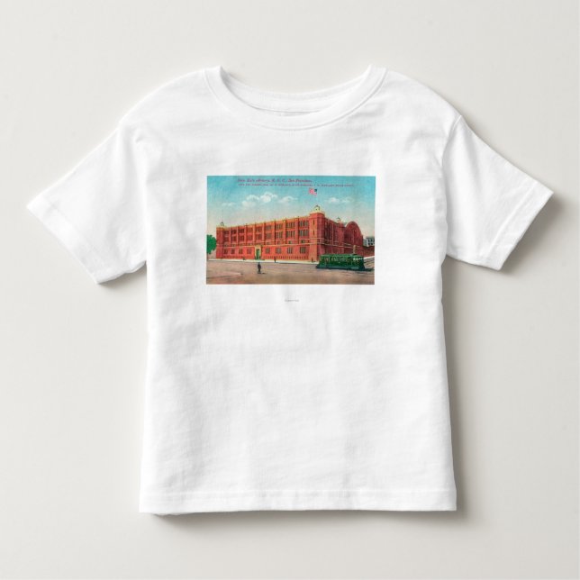Exterior View of the New State Armory Bldg Toddler T-shirt (Front)