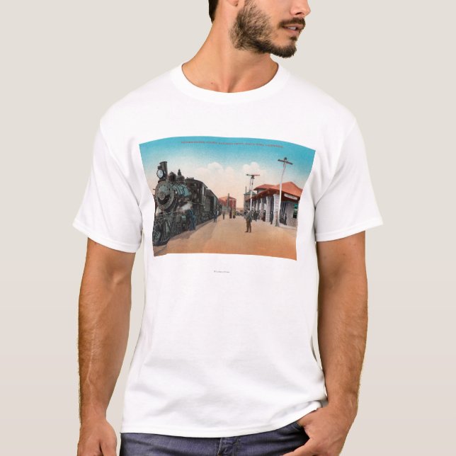 Exterior View of the Northwestern Pacific RR T-Shirt (Front)