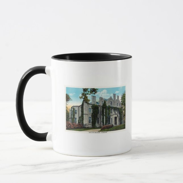 Exterior View of the Oakland Mansion Mug (Left)