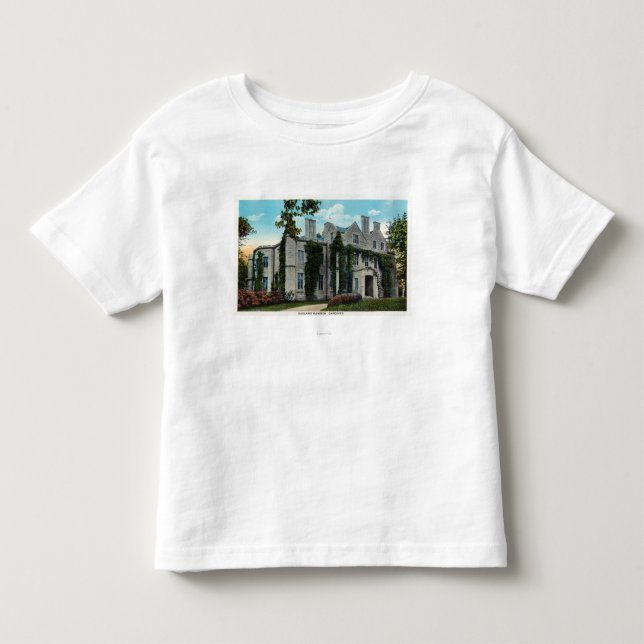 Exterior View of the Oakland Mansion Toddler T-shirt (Front)