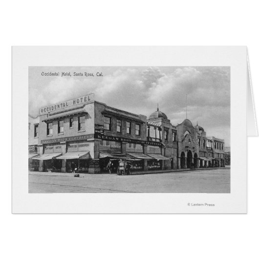 Exterior View of the Occidental Hotel (Front Horizontal)