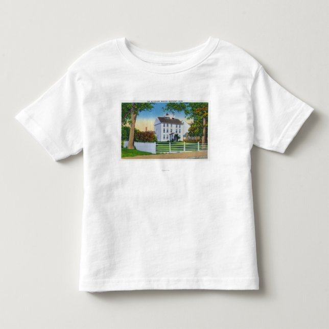 Exterior View of the Old Folger Mansion Toddler T-shirt (Front)