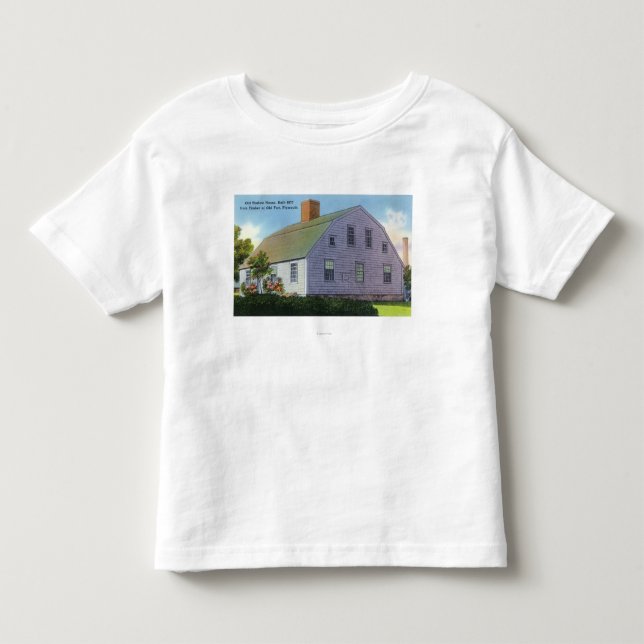 Exterior View of the Old Harlow House Toddler T-shirt (Front)