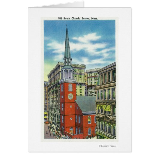 Exterior View of the Old South Church (Front)