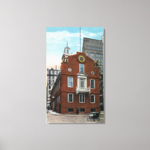 Exterior View of the Old State House # 2 Canvas Print