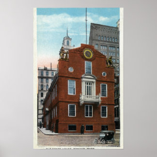Exterior View of the Old State House # 2 Poster