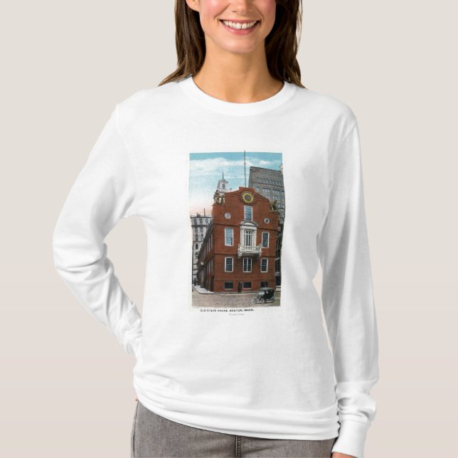 Exterior View of the Old State House # 2 T-Shirt (Front)