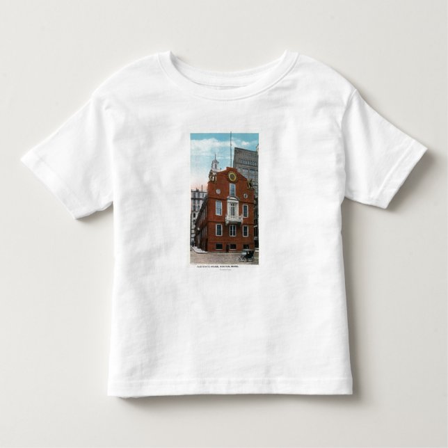 Exterior View of the Old State House # 2 Toddler T-shirt (Front)