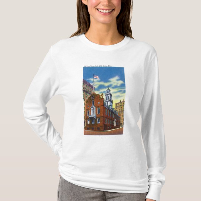 Exterior View of the Old State House T-Shirt (Front)