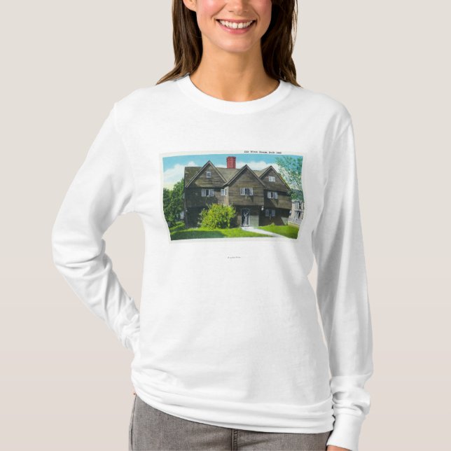Exterior View of the Old Witch House T-Shirt (Front)