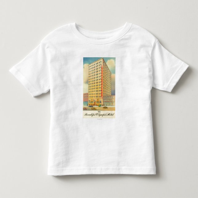 Exterior View of the Olympic Hotel Toddler T-shirt (Front)