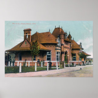 Exterior View of the OSL Depot Nampa, ID Poster