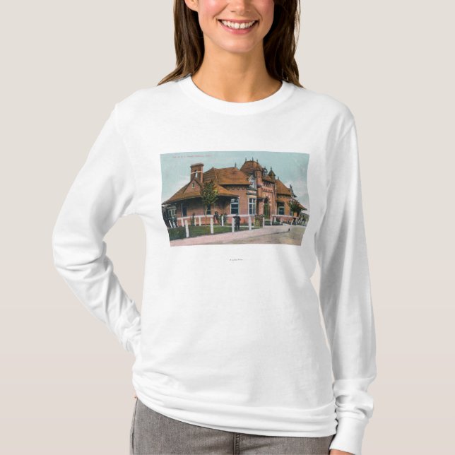 Exterior View of the OSL Depot Nampa, ID T-Shirt (Front)