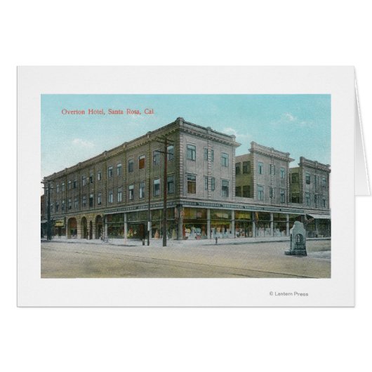 Exterior View of the Overton Hotel # 2 Cards (Front Horizontal)
