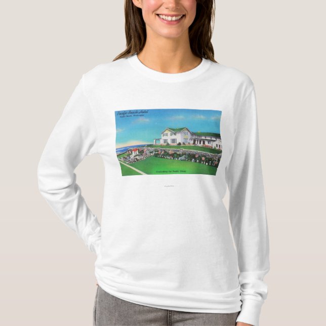 Exterior View of the Pacific Beach Hotel T-Shirt (Front)