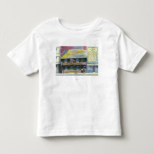 Exterior View of the Paul Revere House Toddler T-shirt