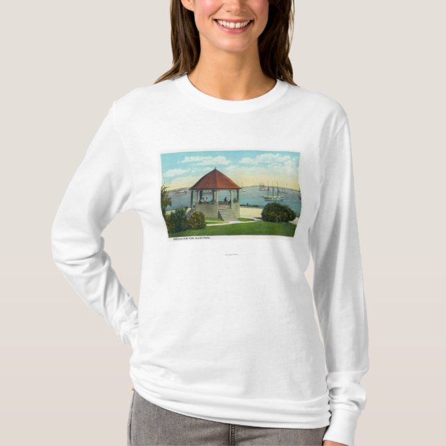 Exterior View of the Pearl of Orr's Island T-Shirt (Front)