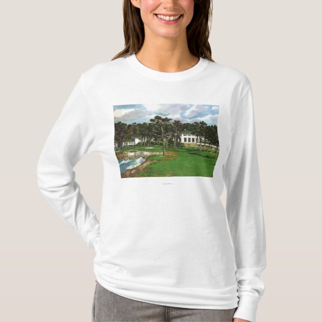 Exterior View of the Pebble Beach Lodge & T-Shirt (Front)