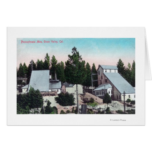 Exterior View of the Pennsylvania Mine (Front Horizontal)