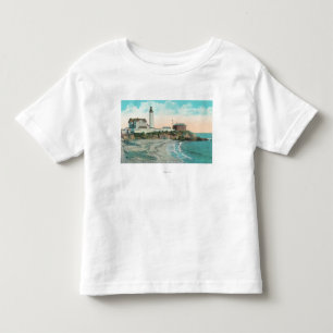 Exterior View of the Pigeon Point Lighthouse Toddler T-shirt