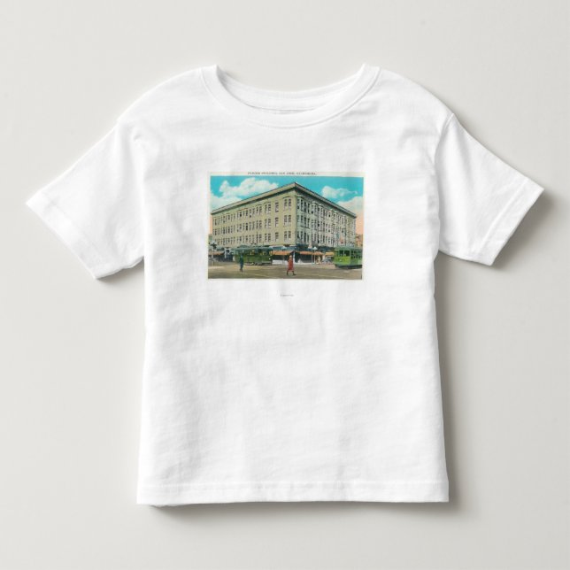 Exterior View of the Porter Building Toddler T-shirt (Front)