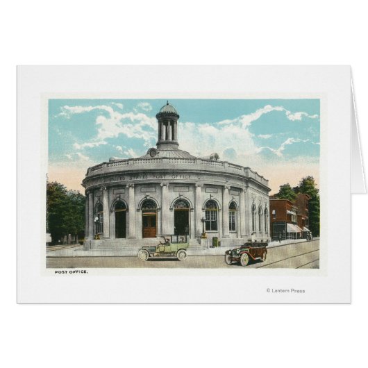 Exterior View of the Post Office 2 Cards (Front Horizontal)