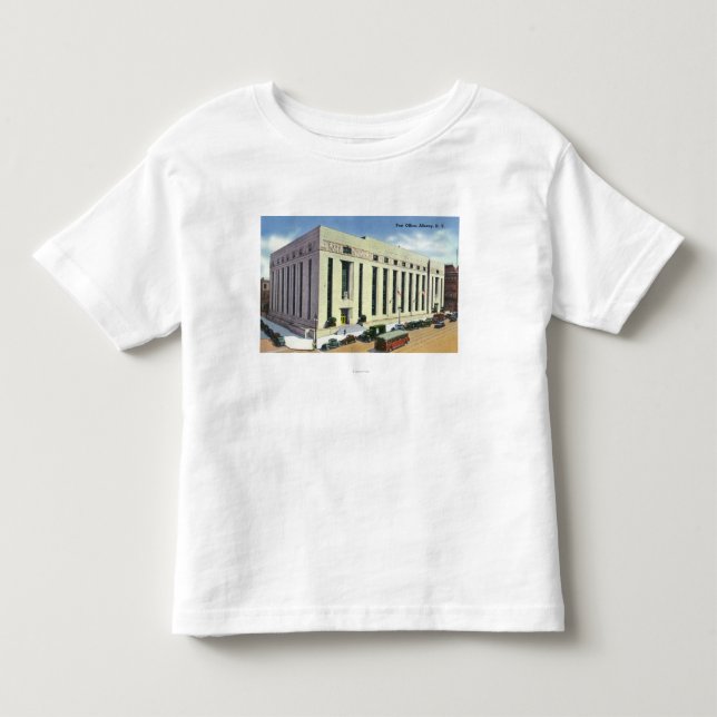 Exterior View of the Post Office # 2 Toddler T-shirt (Front)