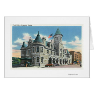 Exterior View of the Post Office 4 Cards