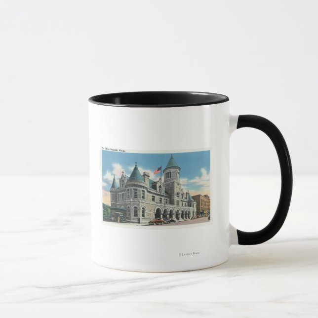 Exterior View of the Post Office 4 Mug (Right)