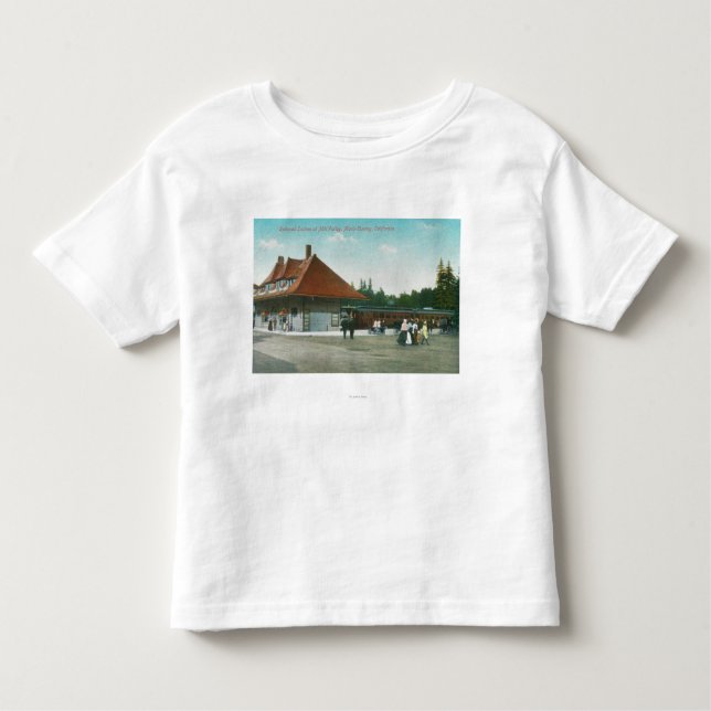 Exterior View of the Railway Station Toddler T-shirt (Front)