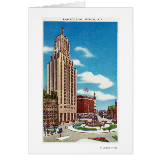 Exterior View of the Rand Building Cards (Front)