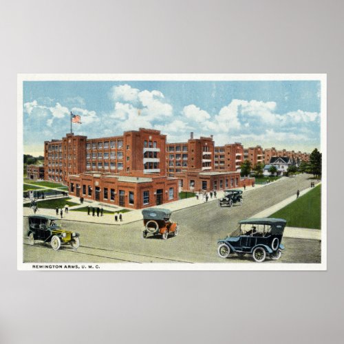 Exterior View of the Remington Arms UMC Poster