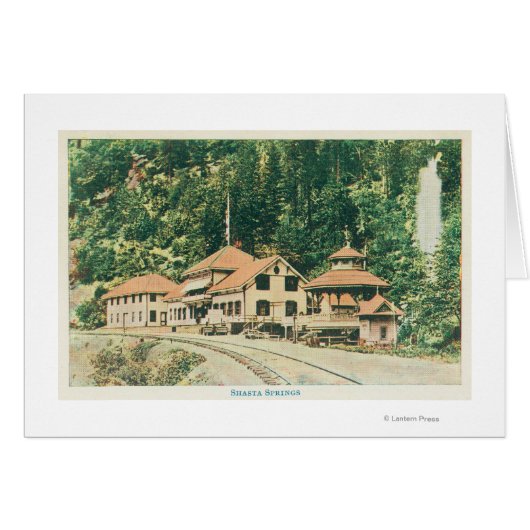 Exterior View of the ResortShasta Springs, CA Cards (Front Horizontal)