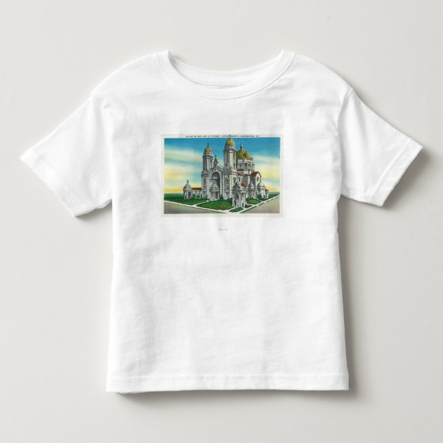 Exterior View of the Shrine of our Lady of Toddler T-shirt (Front)