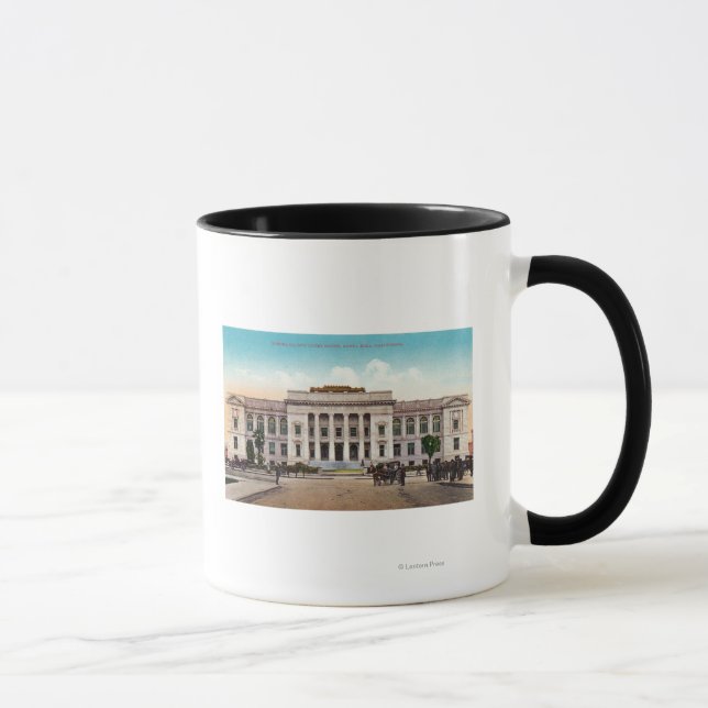 Exterior View of the Sonoma County Court House Mug (Right)