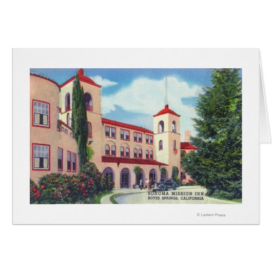 Exterior View of the Sonoma Mission Inn (Front Horizontal)