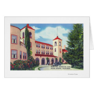 Exterior View of the Sonoma Mission Inn Cards