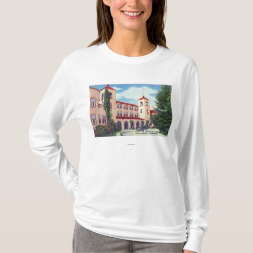 Exterior View of the Sonoma Mission Inn T_Shirt