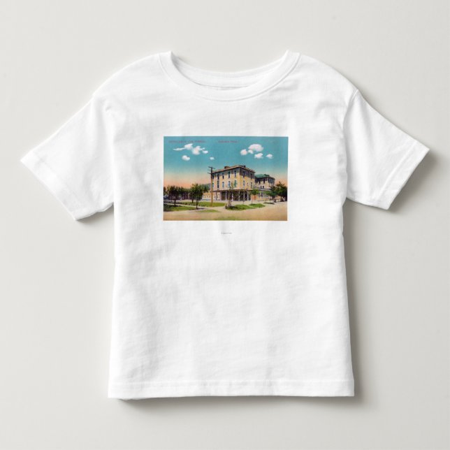 Exterior View of the Spreckels Hotel Toddler T-shirt (Front)